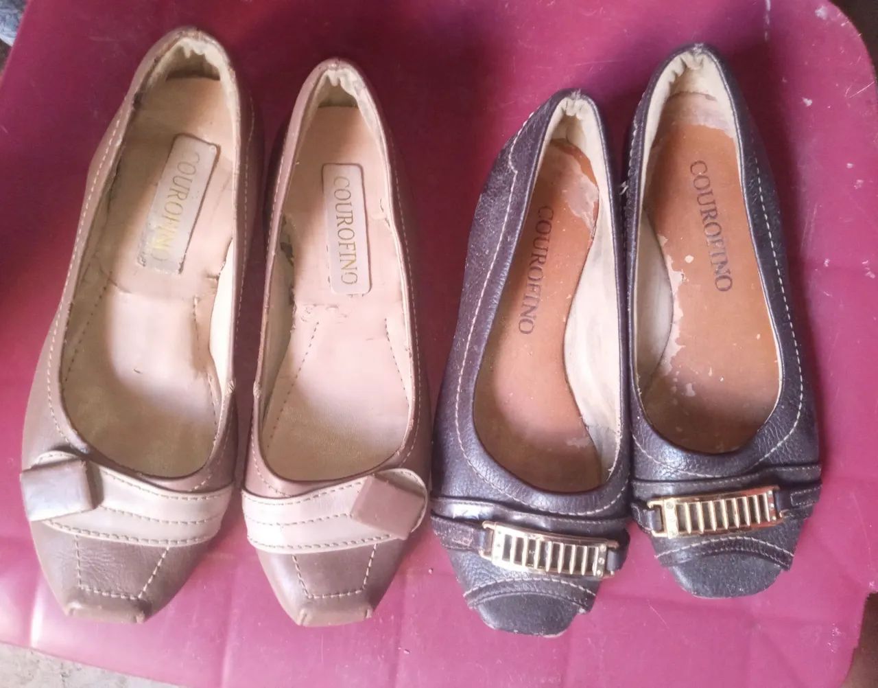Vendo 2 sapatos Couro Fino  - Foto 2