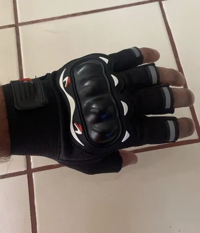 luva esportiva esportes motoqueiro ciclista - Foto 3