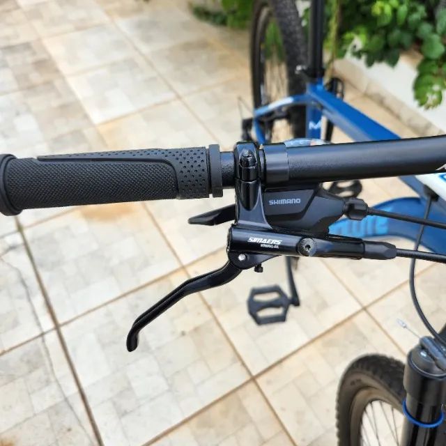 Bicicleta MTB Absolute Nero 4 - Shimano 16V - Freio Hidráulico - Susp a ar - Tam 17 - Foto 5