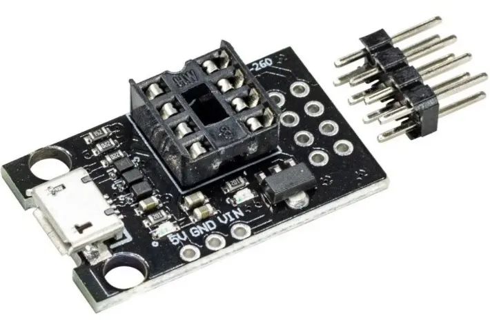 Programador Attiny 85 / 13a / 25 / 45 Hw260 Micro Usb Módulo Arduino Automação COD-AM353  - Foto 2