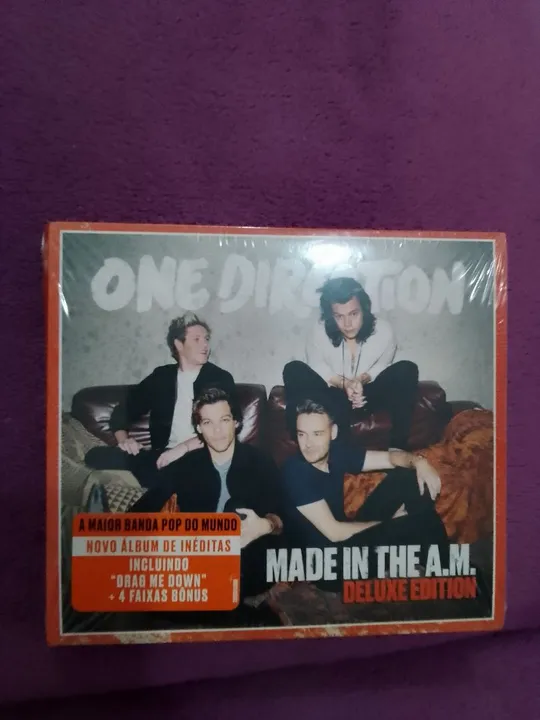 Cd one direction made in the a.m deluxe edition lacrado