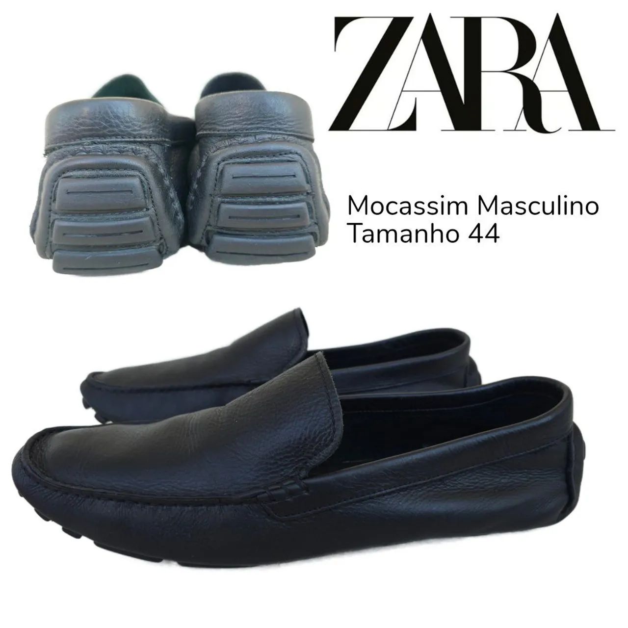 Mocassim Zara Masculino Tamanho 44