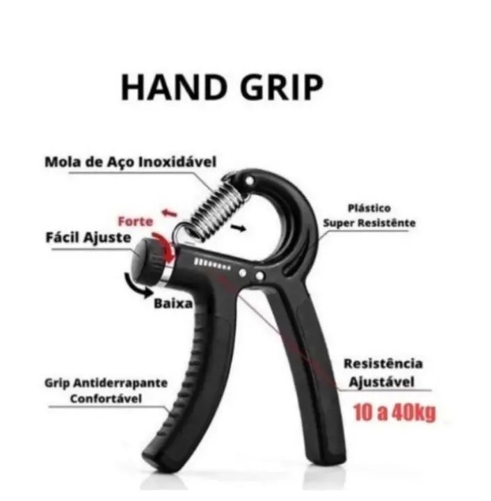 Hand grip com ajuste de tensão  - Foto 3