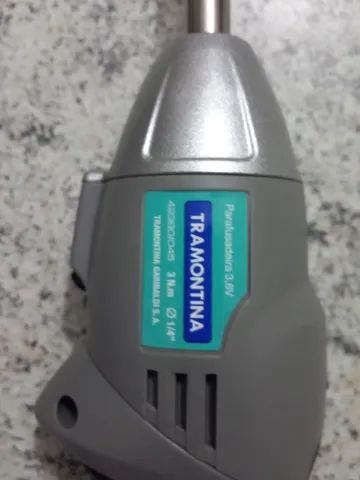 Parafusadeira Tramontina a Bateria 3,6V com 46 Peças - Foto 2
