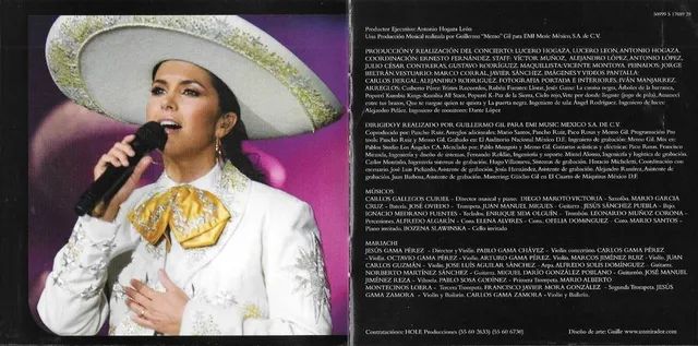 CD: Lucero en vivo (auditorio nacional) músicas rancheras - Foto 3