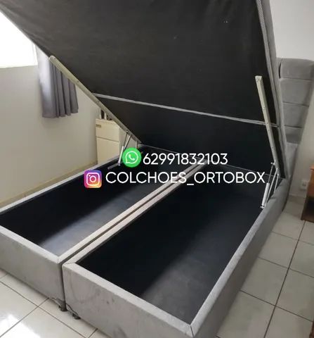 Box Baú Queen size reforçado e blindado