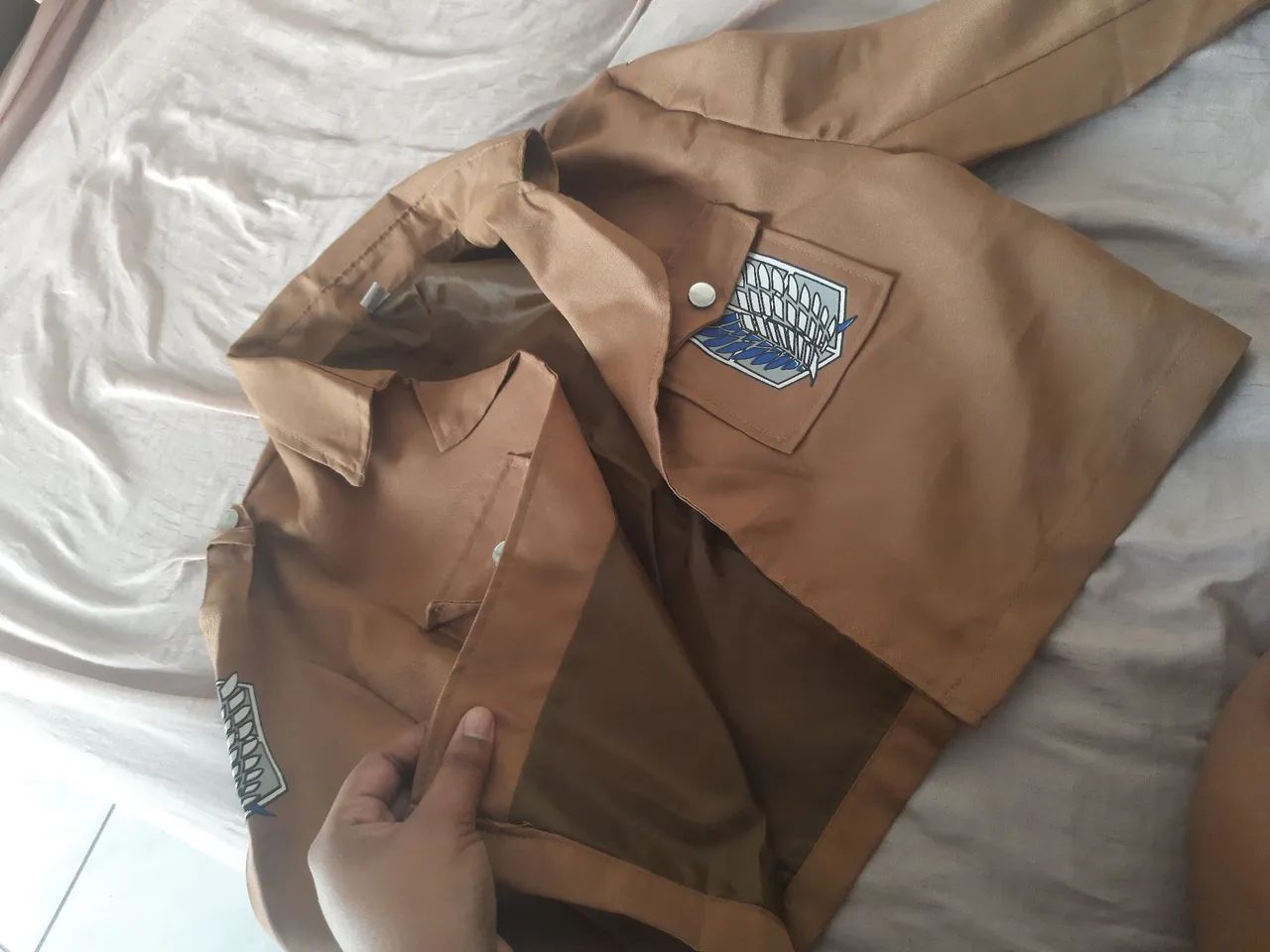 Jaqueta Attack on titan - Roupas - Caminho Novo, Palhoça 1324005364 | OLX