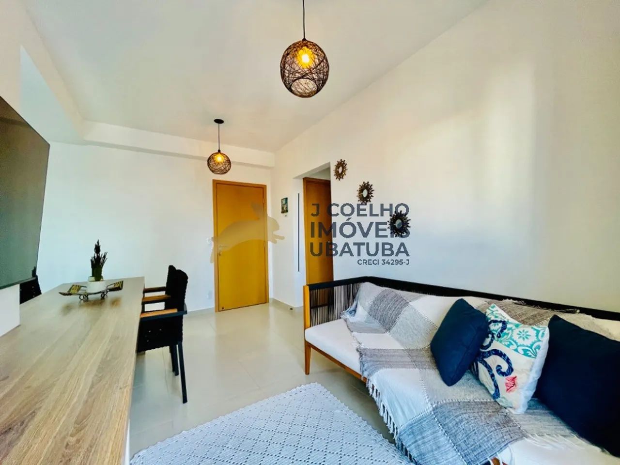 Apartamento com 2 dormitórios sendo 1 suíte, varanda gourmet à venda no Itaguá - Ubatuba S - Foto 4