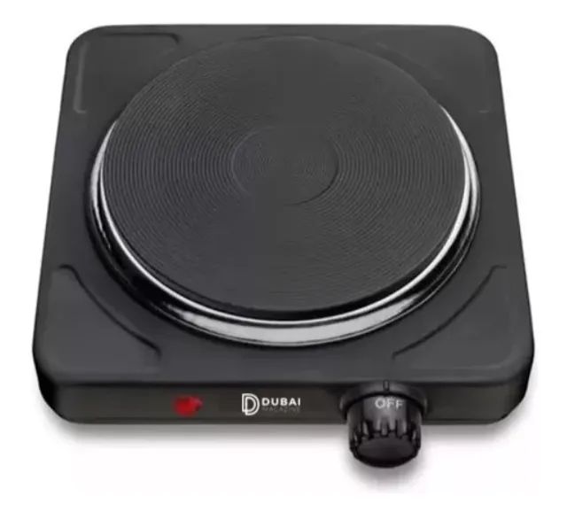 Fogão Cooktop Portátil Elétrico 1 Boca 1500w 110v Preto - Foto 2