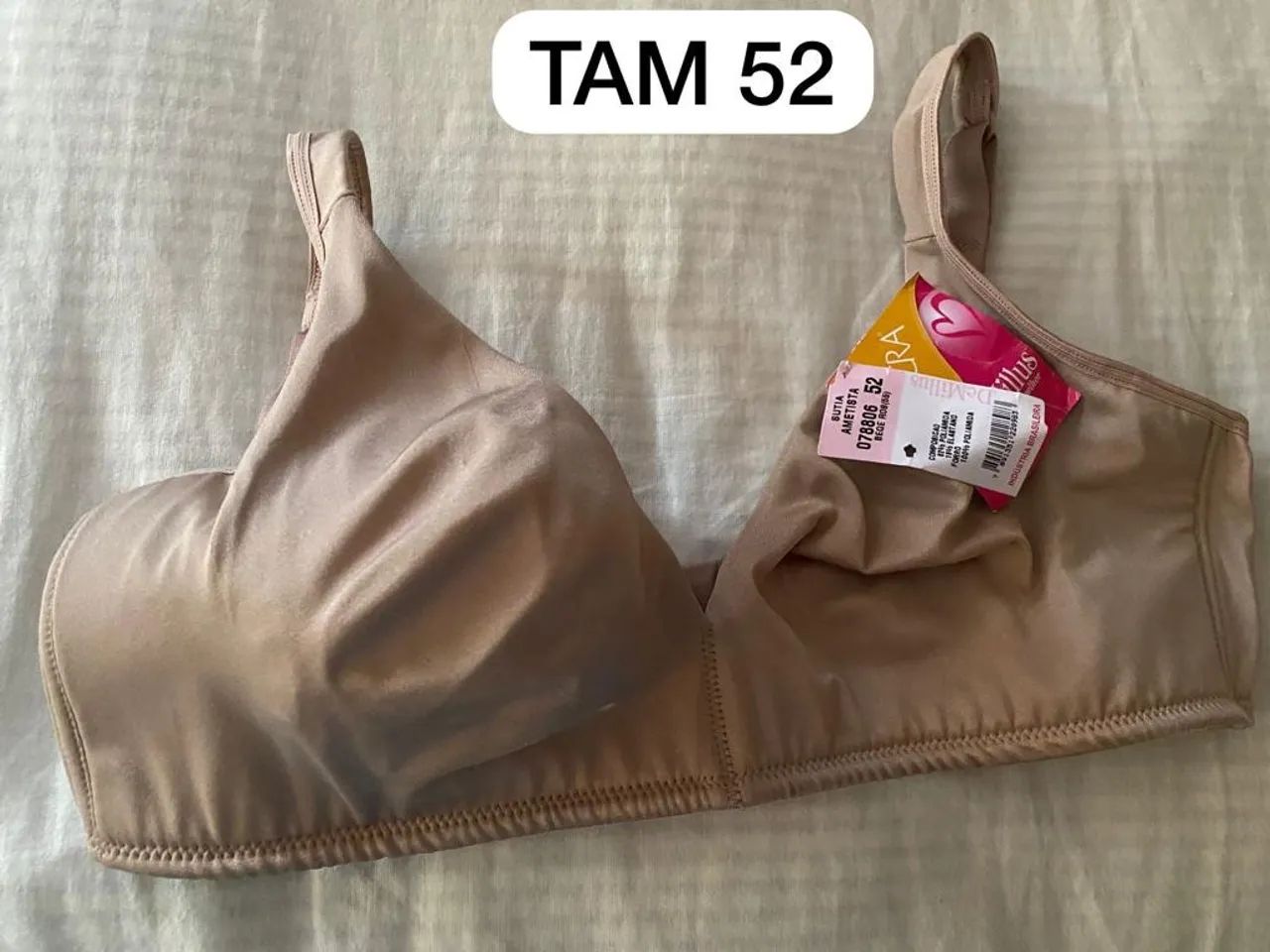 Sutiãs Lycra Reforçados Plus size - Foto 5