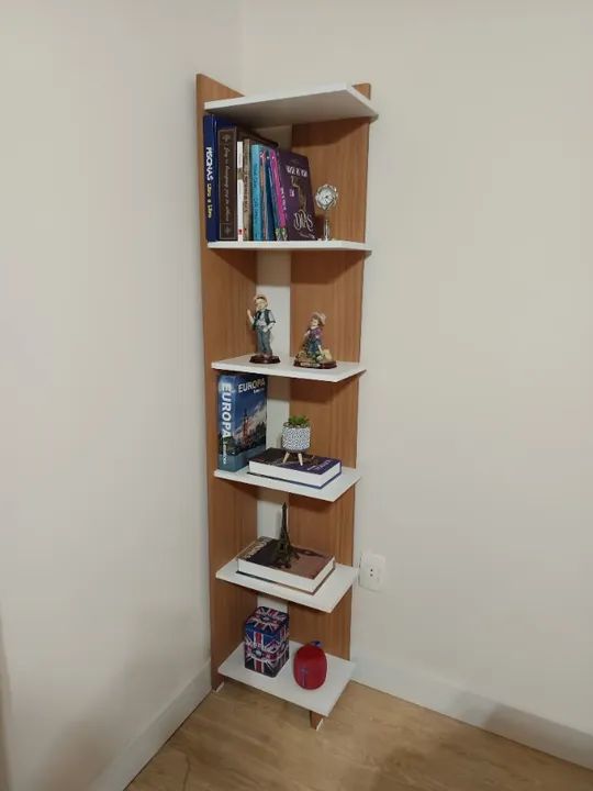 Estante de canto, nicho 100% mdf - Foto 5