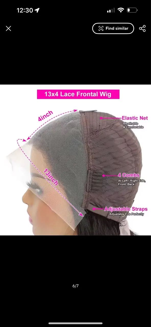 LACE FEONT LONG BOB- CABELO HUMANO - Foto 3