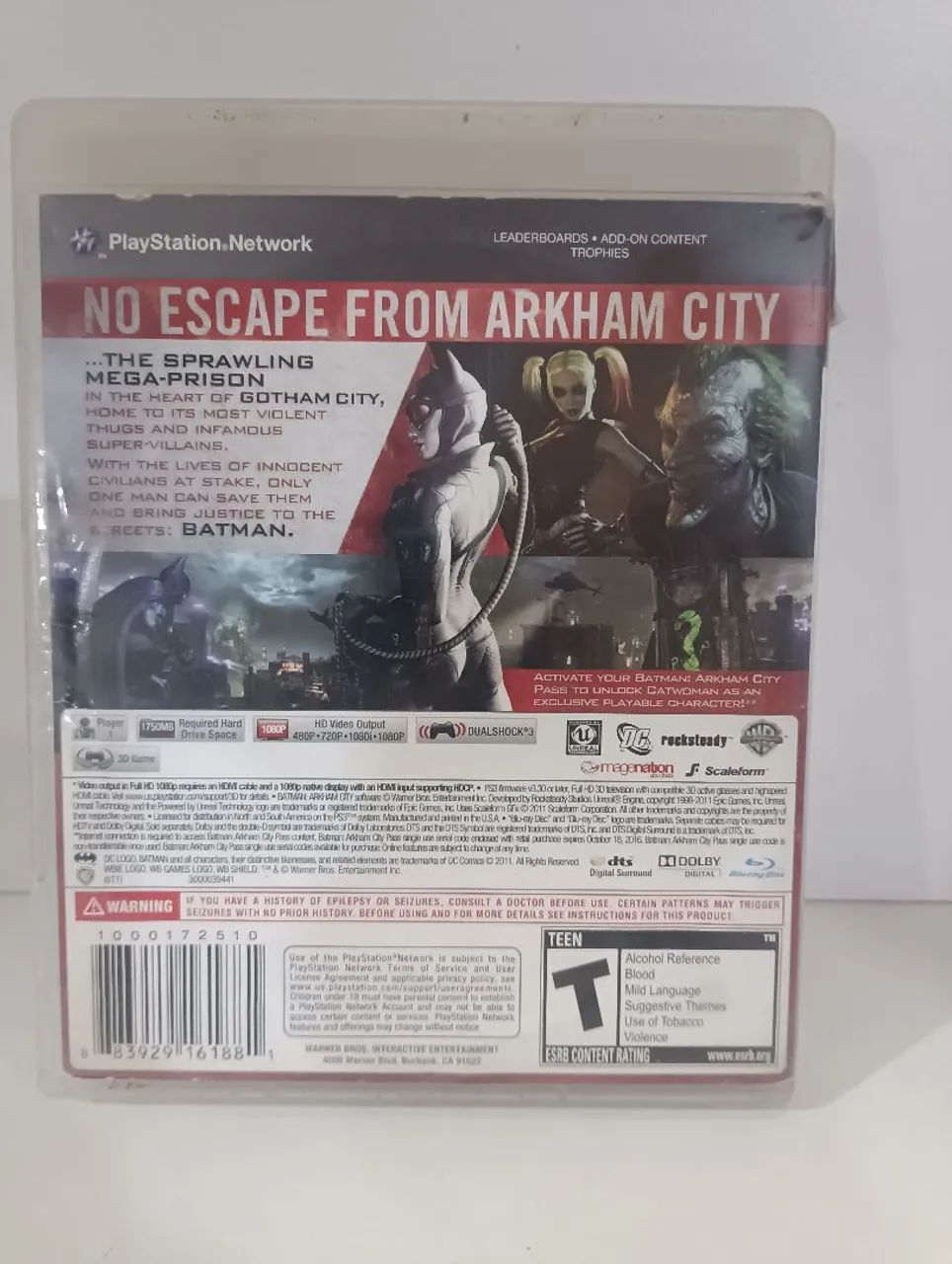 Jogo Batman Arkham City Ps3  - Foto 2