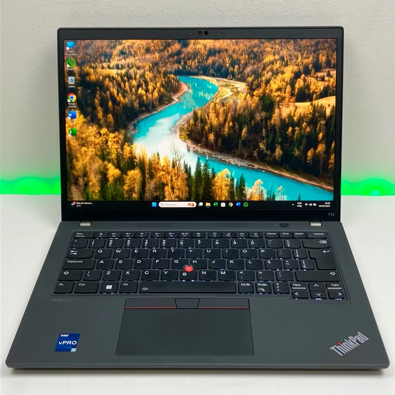 Notebook ThinkPad i7 12th vPRO: Tela TouchScreen Full HD | 32gb RAM | 512gb SSD
