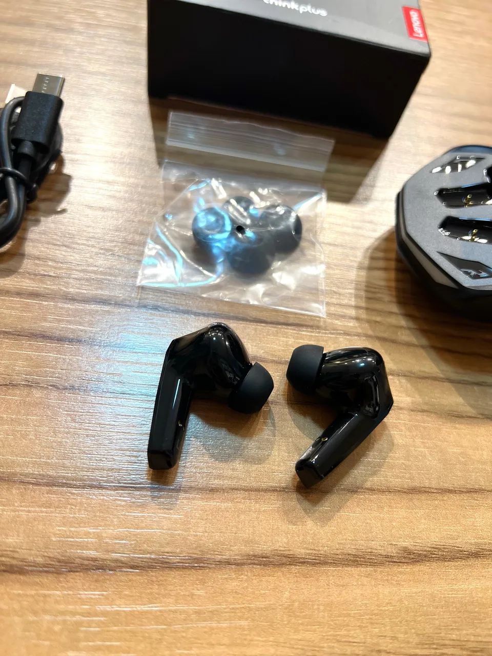 Fone Gamer Lenovo GM2 Pro Preto Bluetooth 5.3 - Foto 3