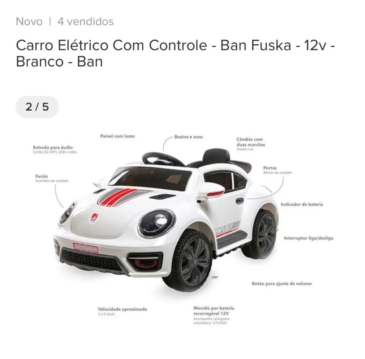 Carrinho elétrico - Foto 6