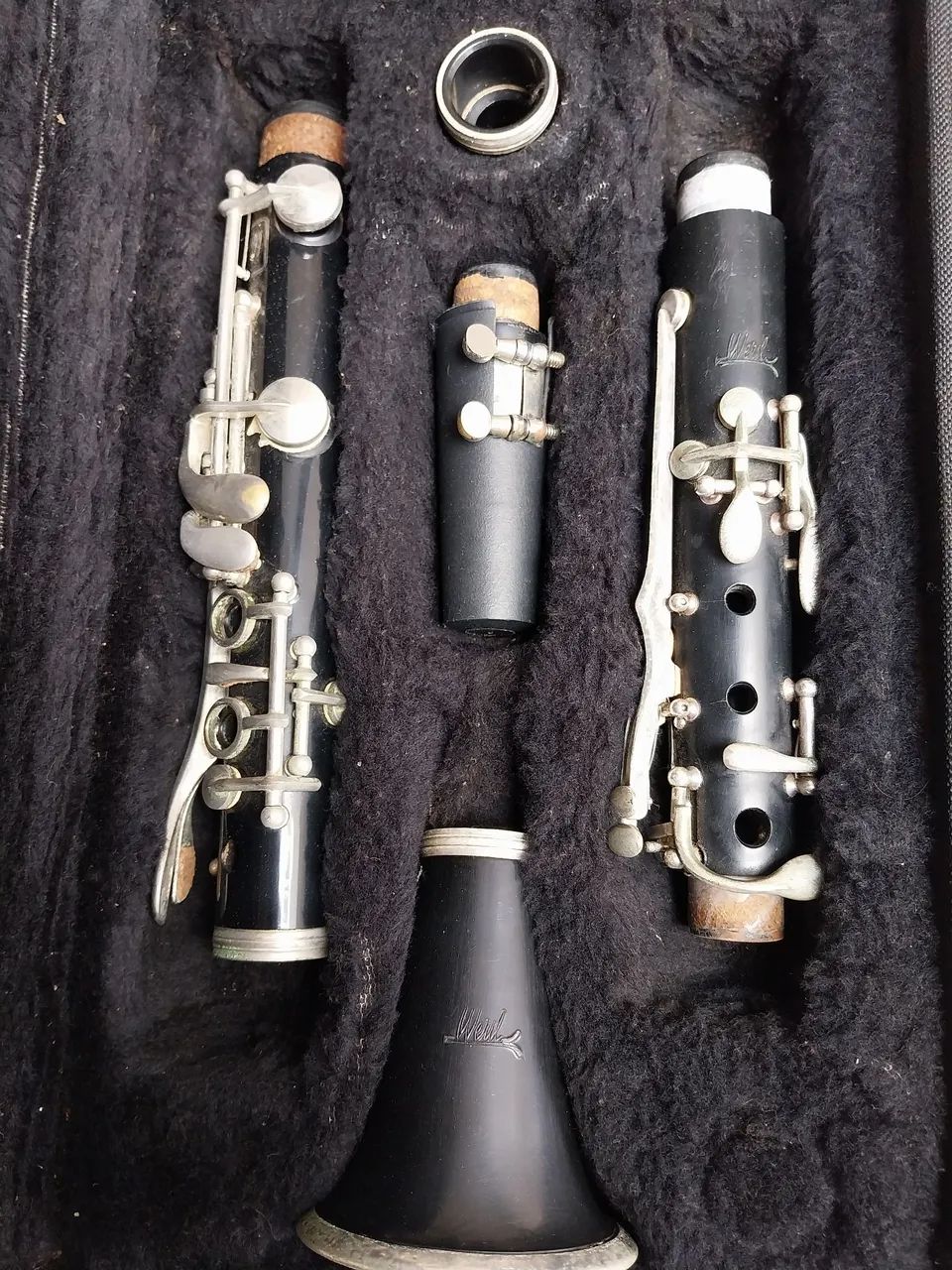 Clarinete Weril Profissional em Dó 13 Chaves (original) - Foto 2