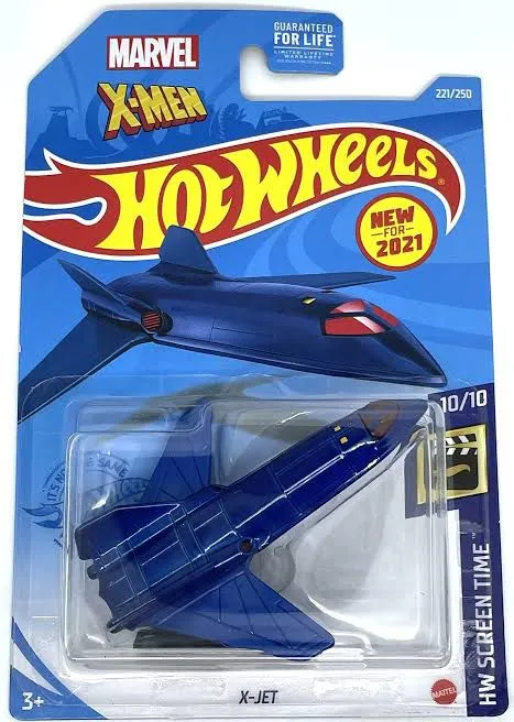 Nave Hot Wheels X-Jet - Azul