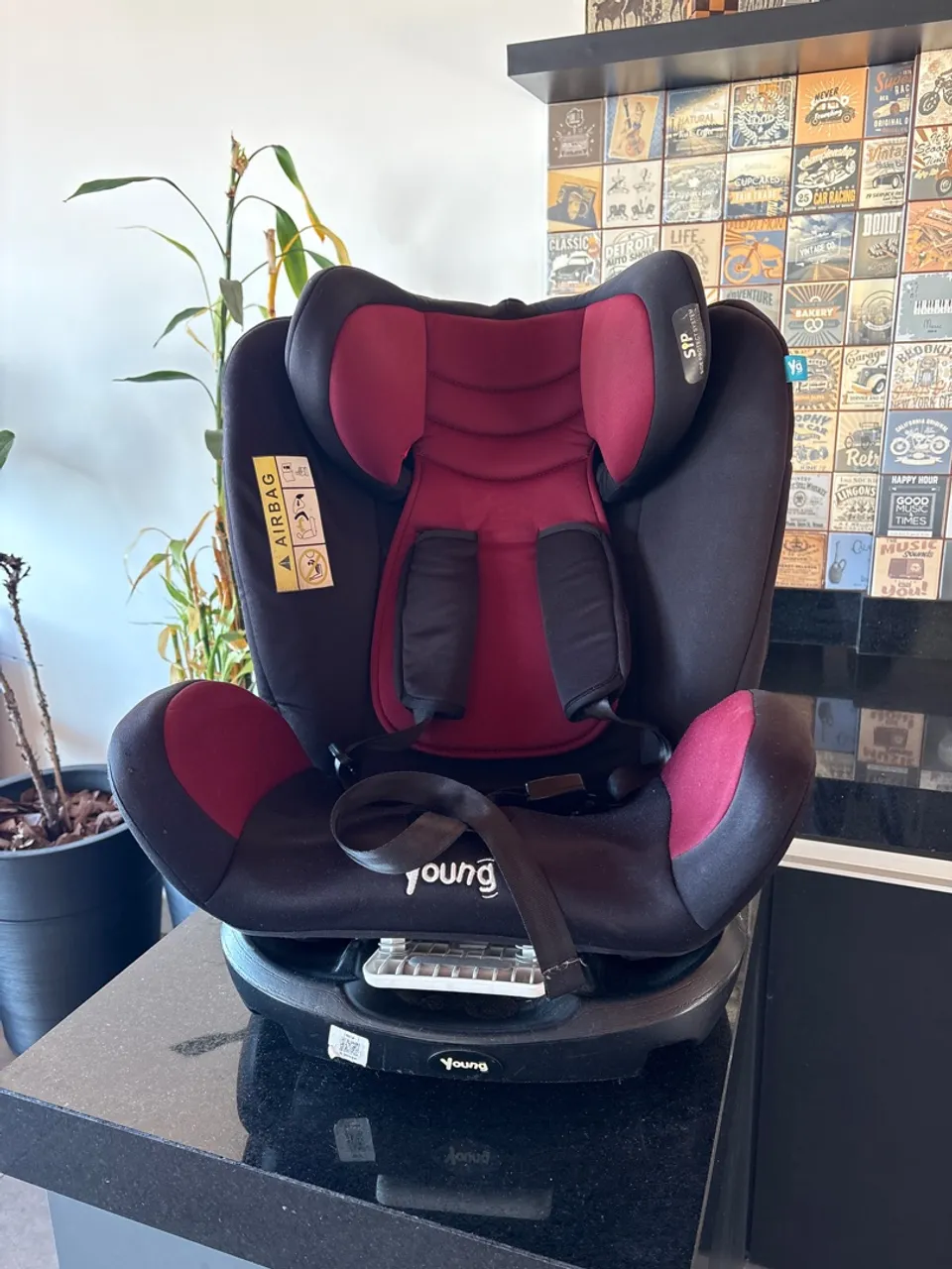 Cadeirinha de carro young