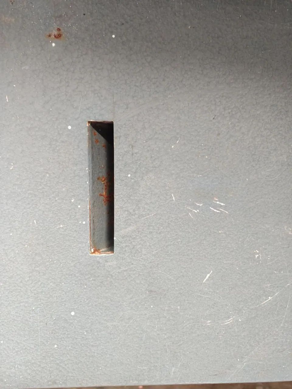 Cofre de aço antigo - Foto 3