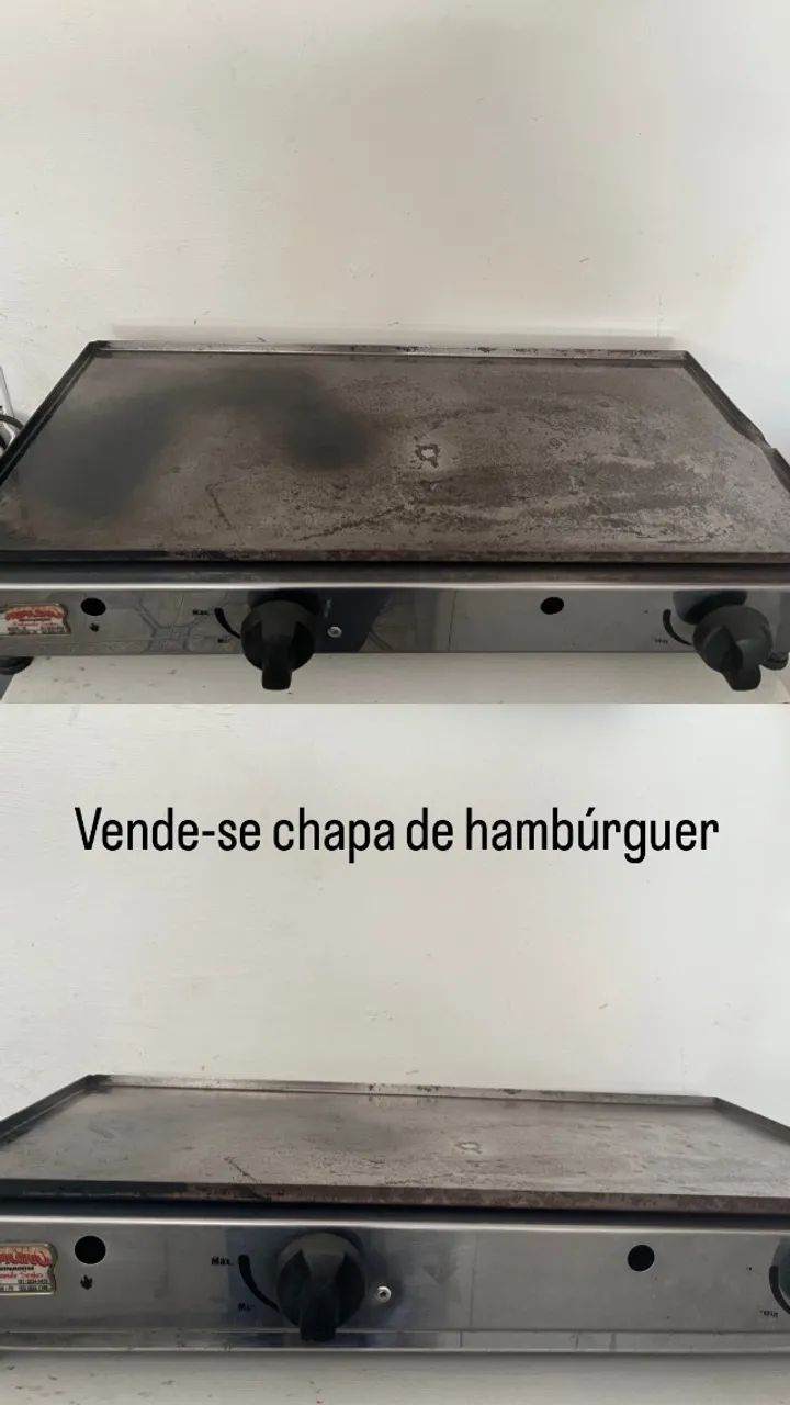 Chapa de hambúrguer 