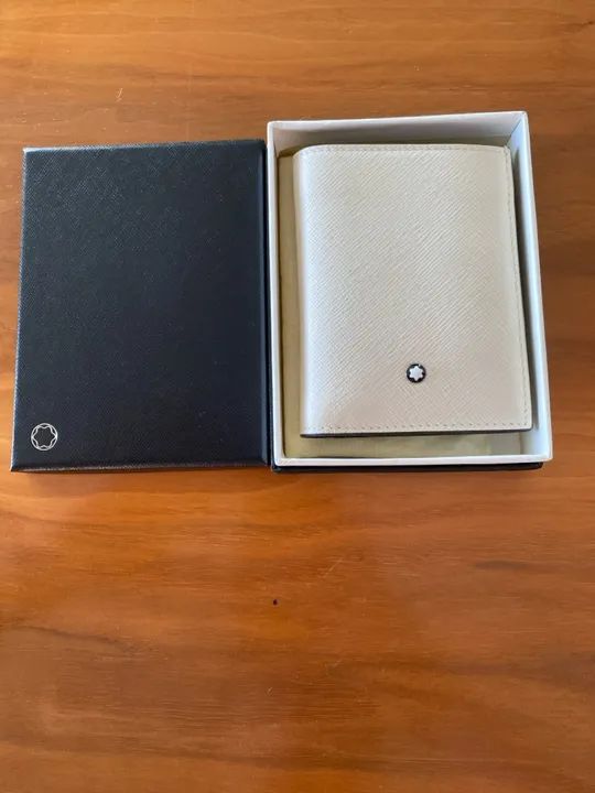 Carteira Montblanc em couro - Foto 2