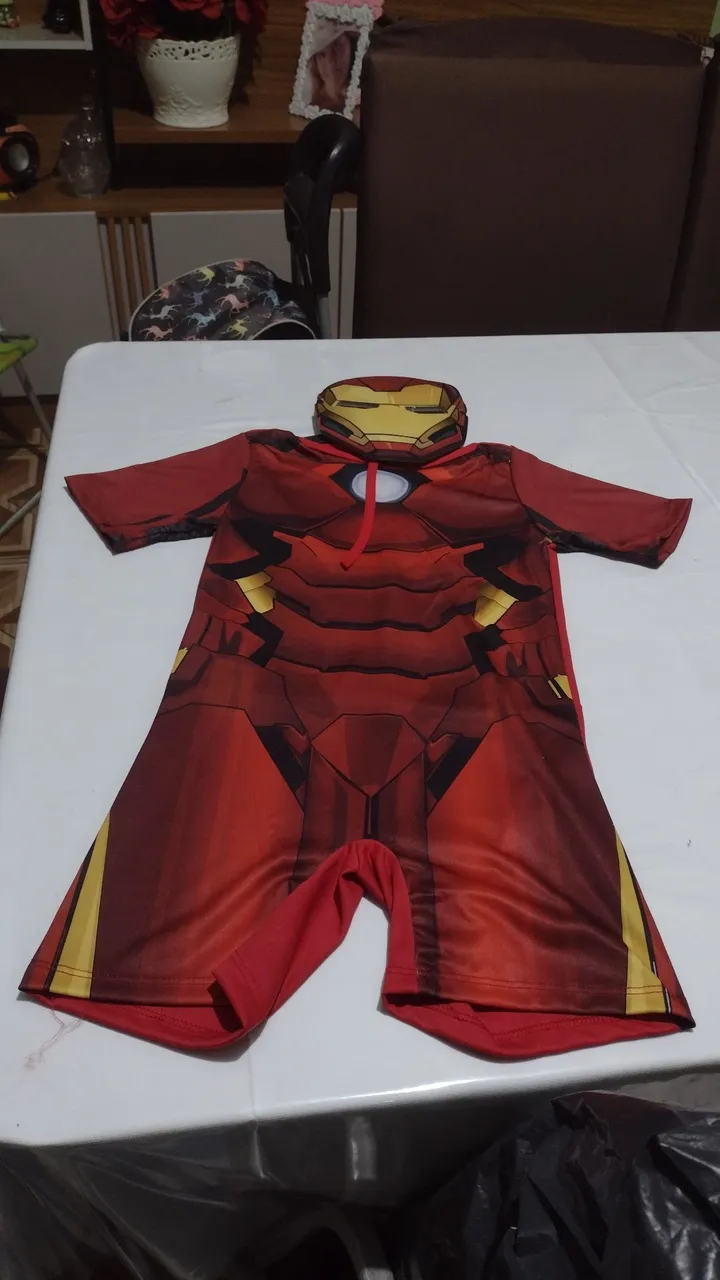 Fantasia Infantil Homem de Ferro