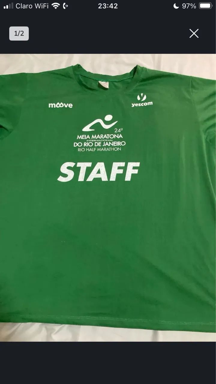 Combo camisas de corrida