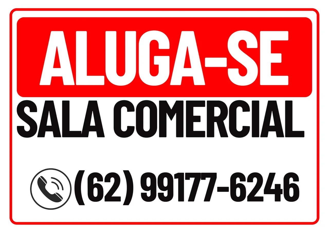 Aluga se Sala Comercial Setor Pedro Ludovico