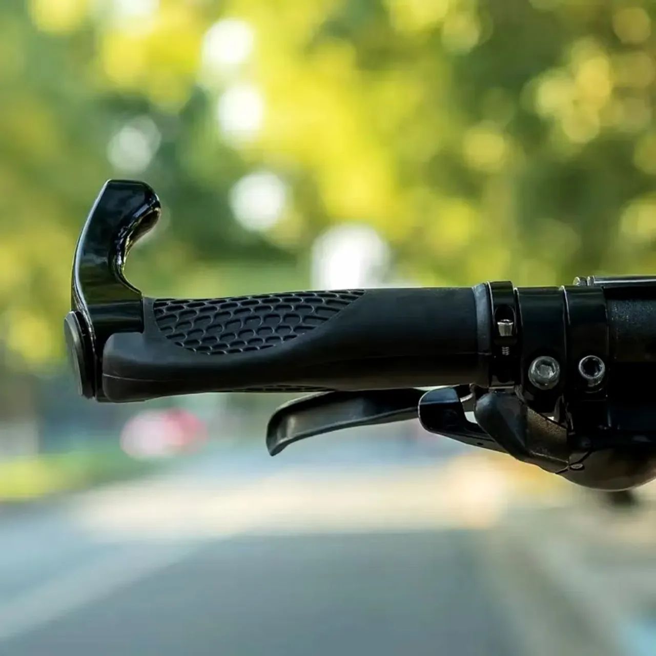 Par Manoplas para bicicleta com Bar End - Foto 5