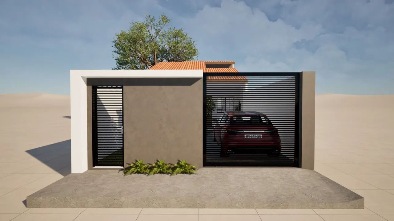 Casas no bairro de Ipanema 