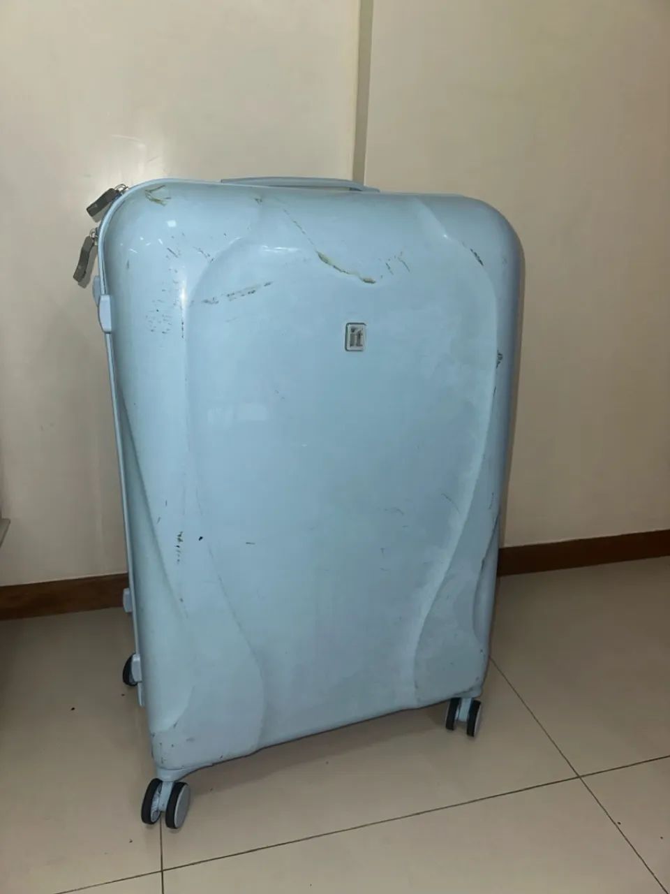 Mala de viagem grande com rodinhas modernas - Foto 2