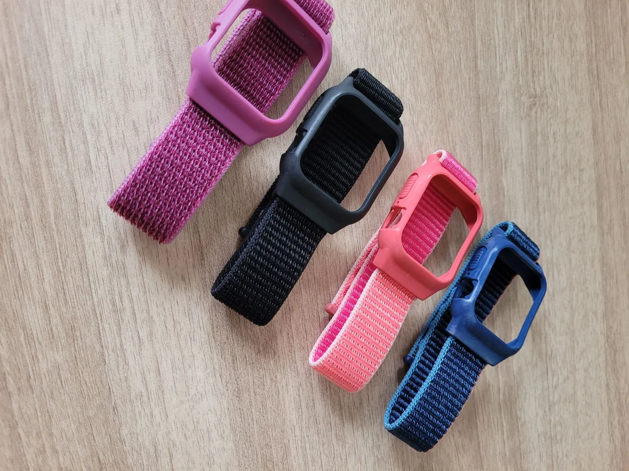 Pulseiras Nylon com Case lateral 38 40mm Apple Watch