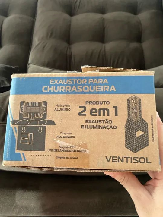 EXAUSTOR DE CHURRASQUEIRA. - Foto 2