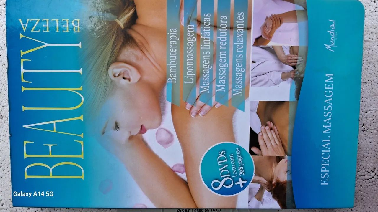 Livro Beauty Beleza + 8 DVDs  - Foto 2