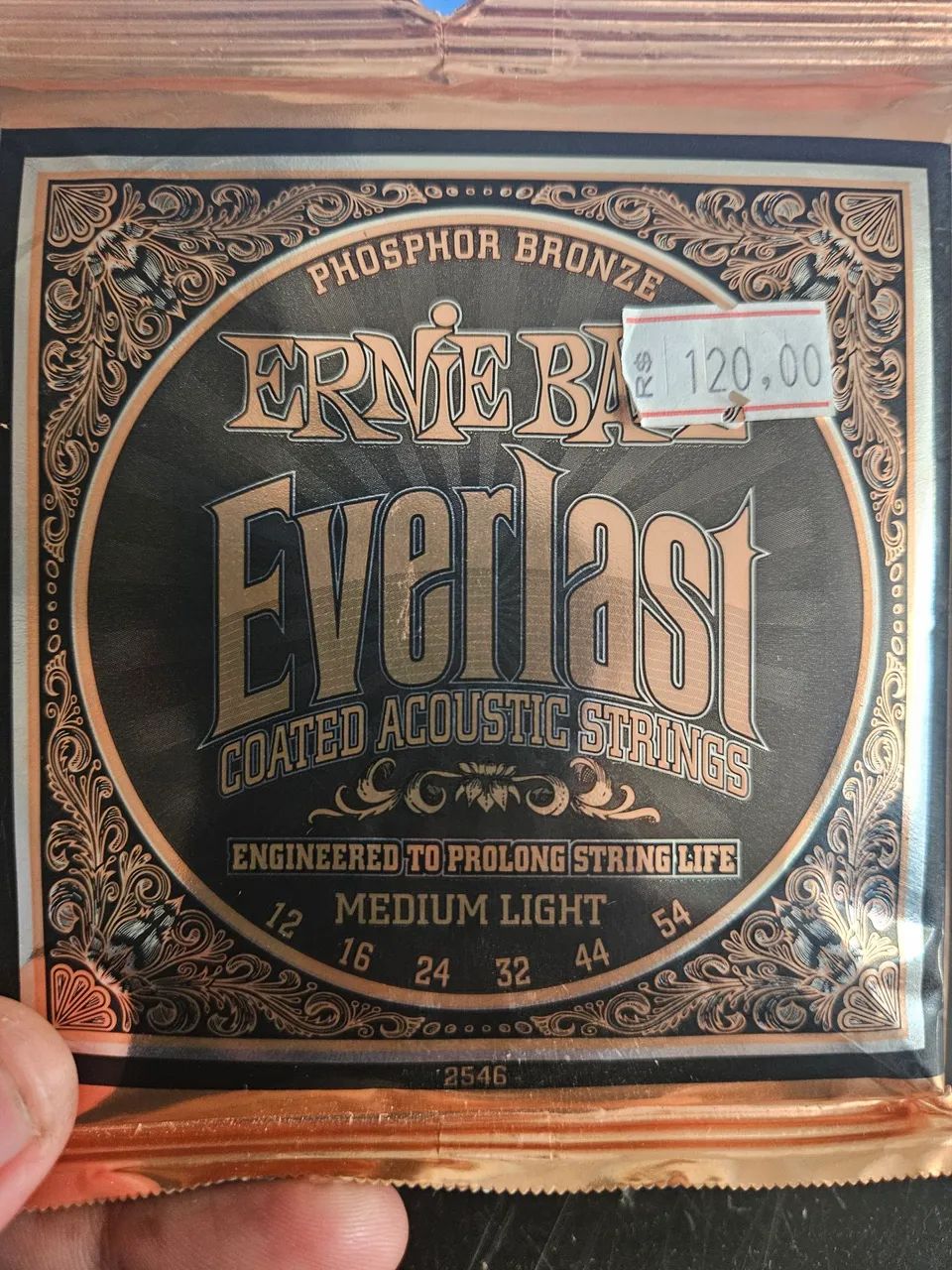 Cordas para Violão Ernie Ball 2546