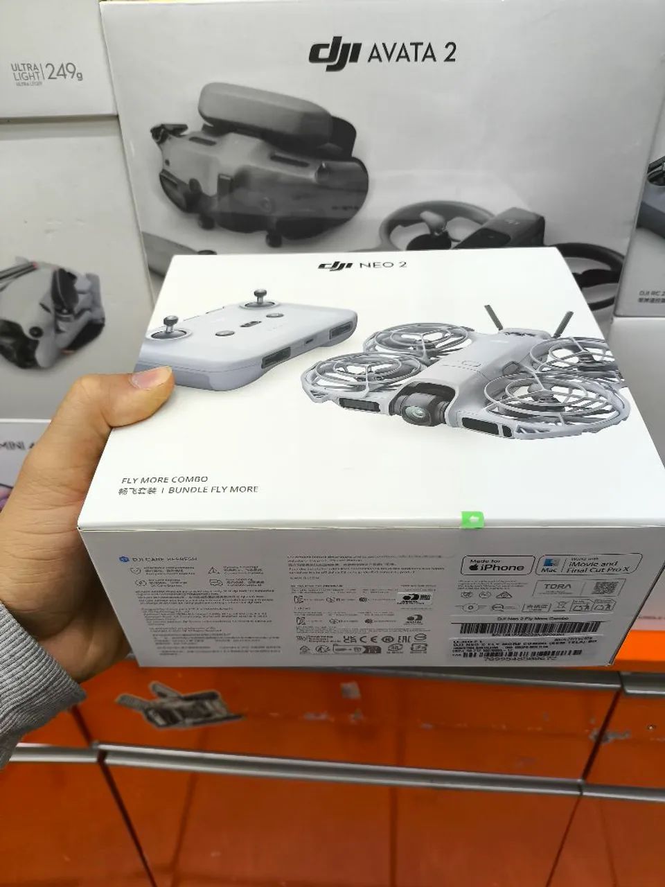 (Oferta tempo limitado) Dji Neo 2 Combo(BR Anatel) Novo com Garantia  - Foto 4