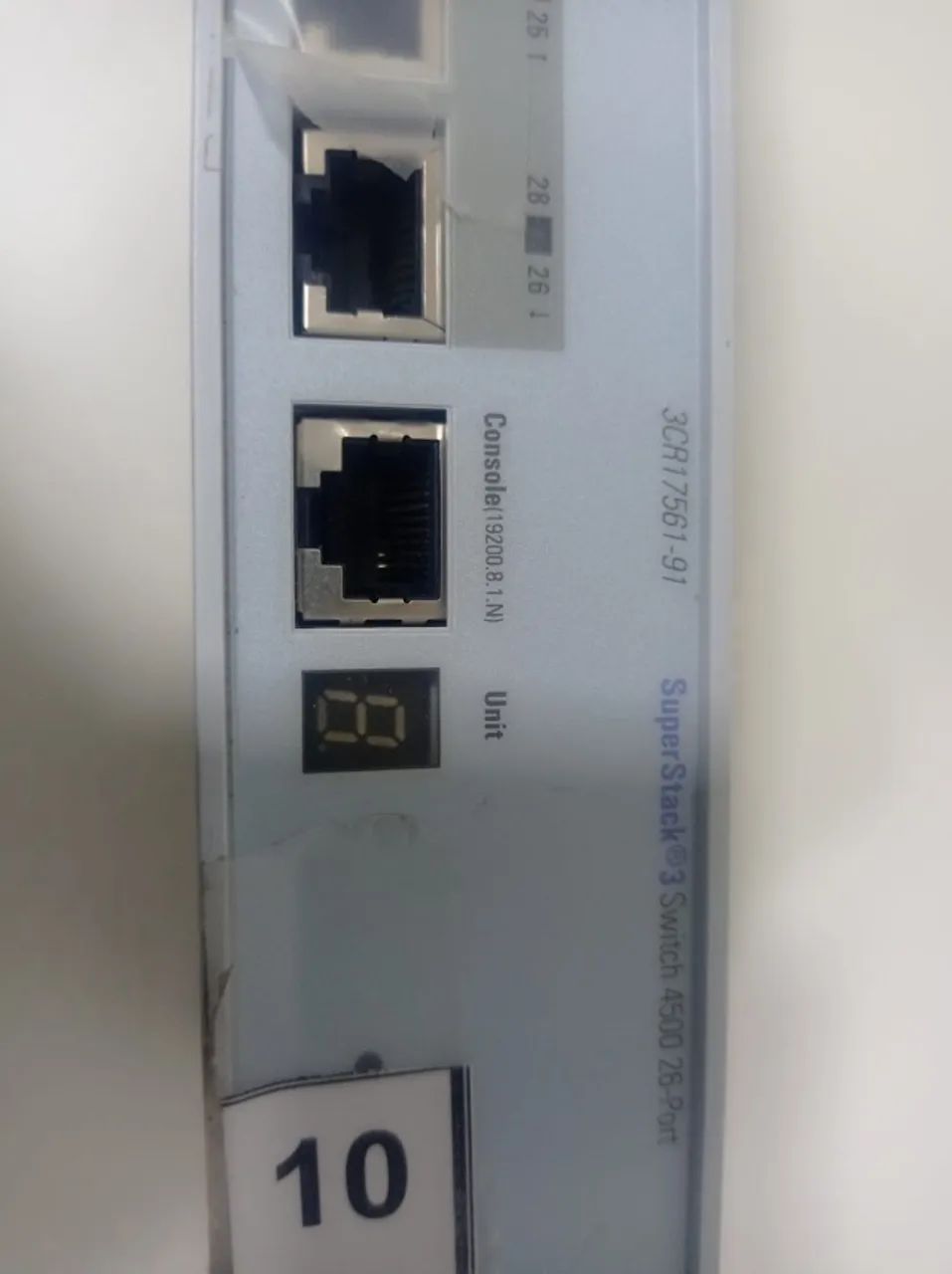 Switch 3com Super Stack 3 4500 - 26 Portas 3cr17561 - Foto 3
