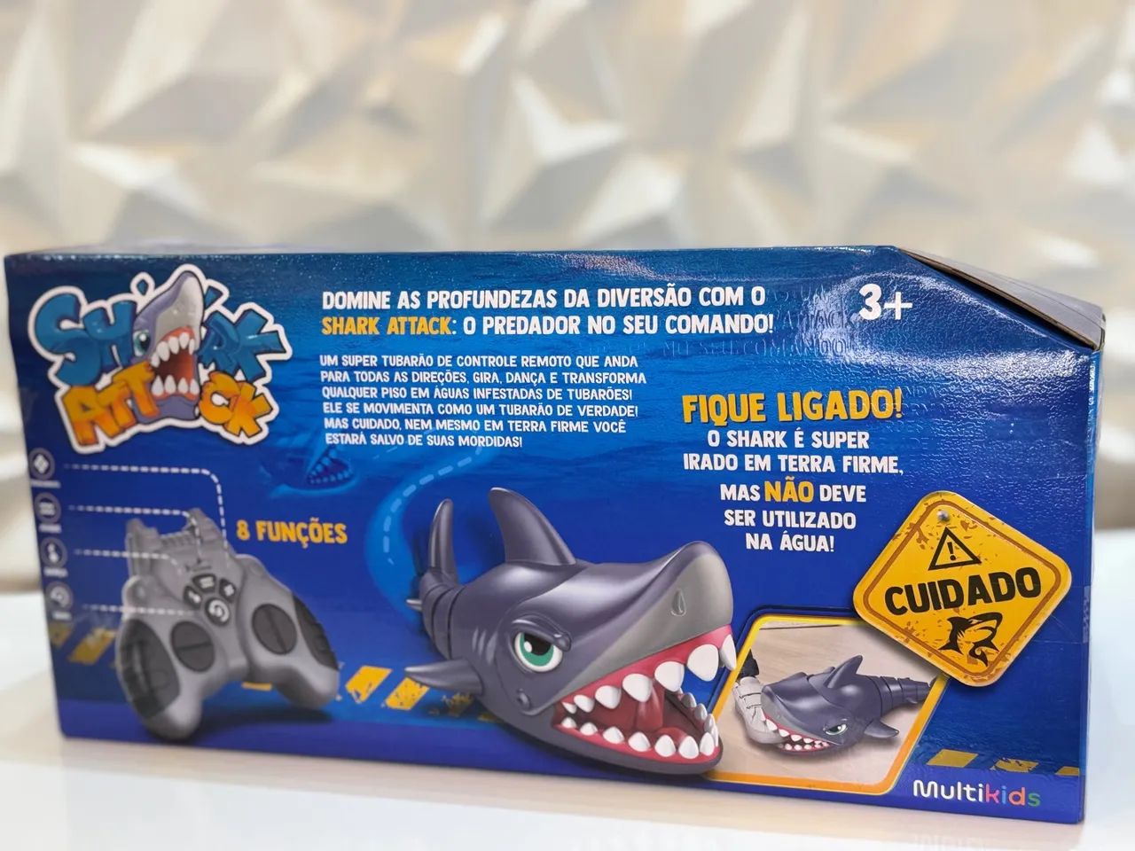 Tubarão Robô Brinquedo - Shark Attack Multikids  - Foto 5