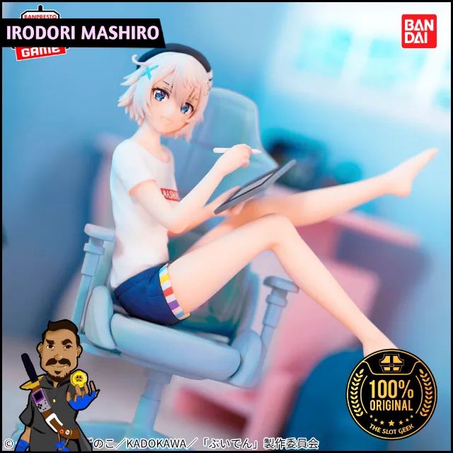 Action Figure Irodori Mashiro - ORIGINAL BANDAI - Vtuber Legend - Foto 2
