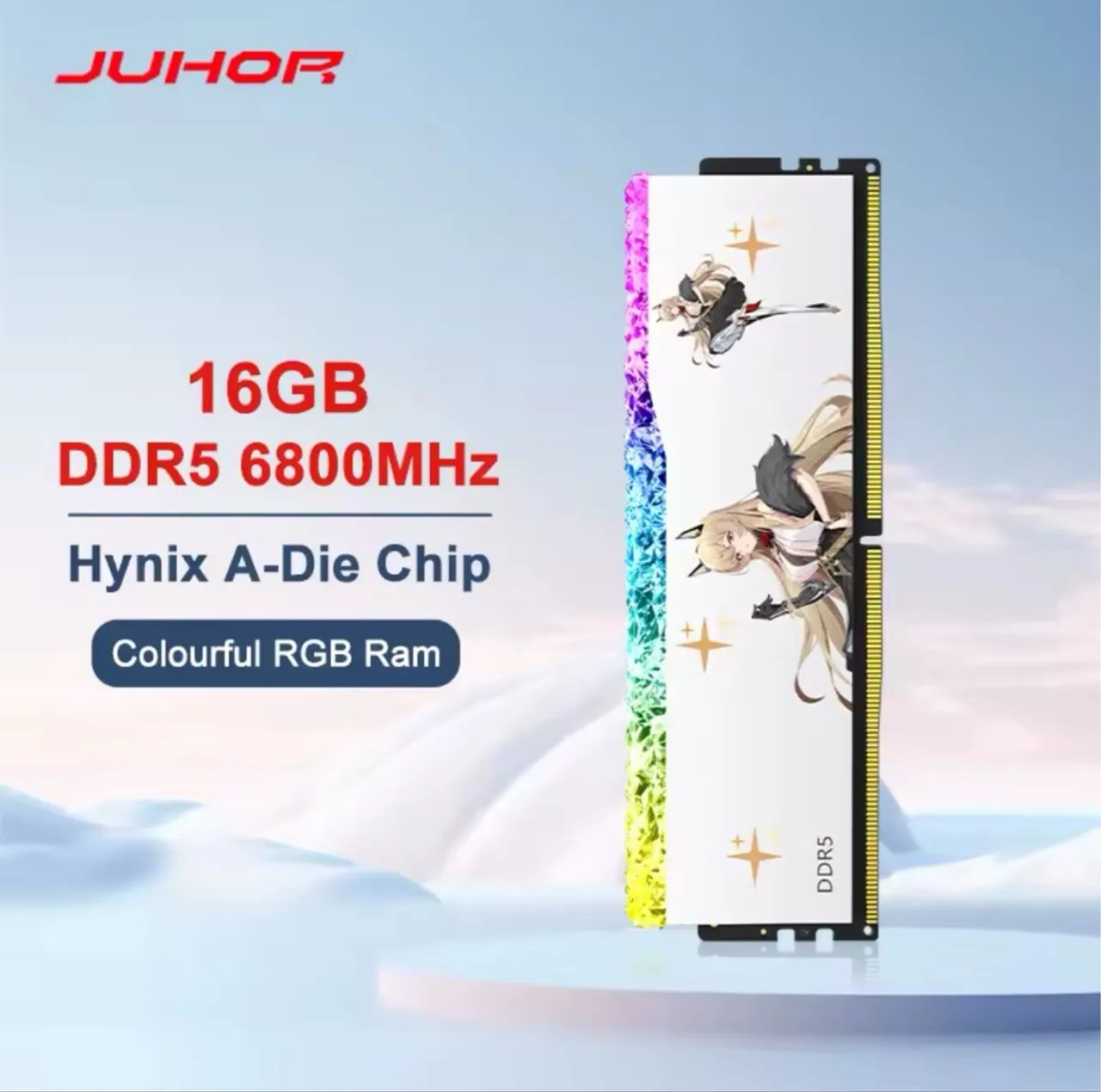 Memória DDR5 16GB 6800MHz 16GBx2pcs Chip Hynix