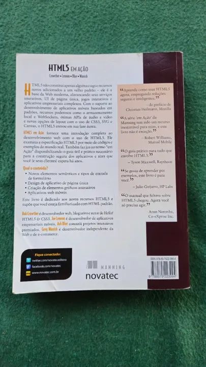 Livro de Programação WEB HTML5 em Ação - Foto 4