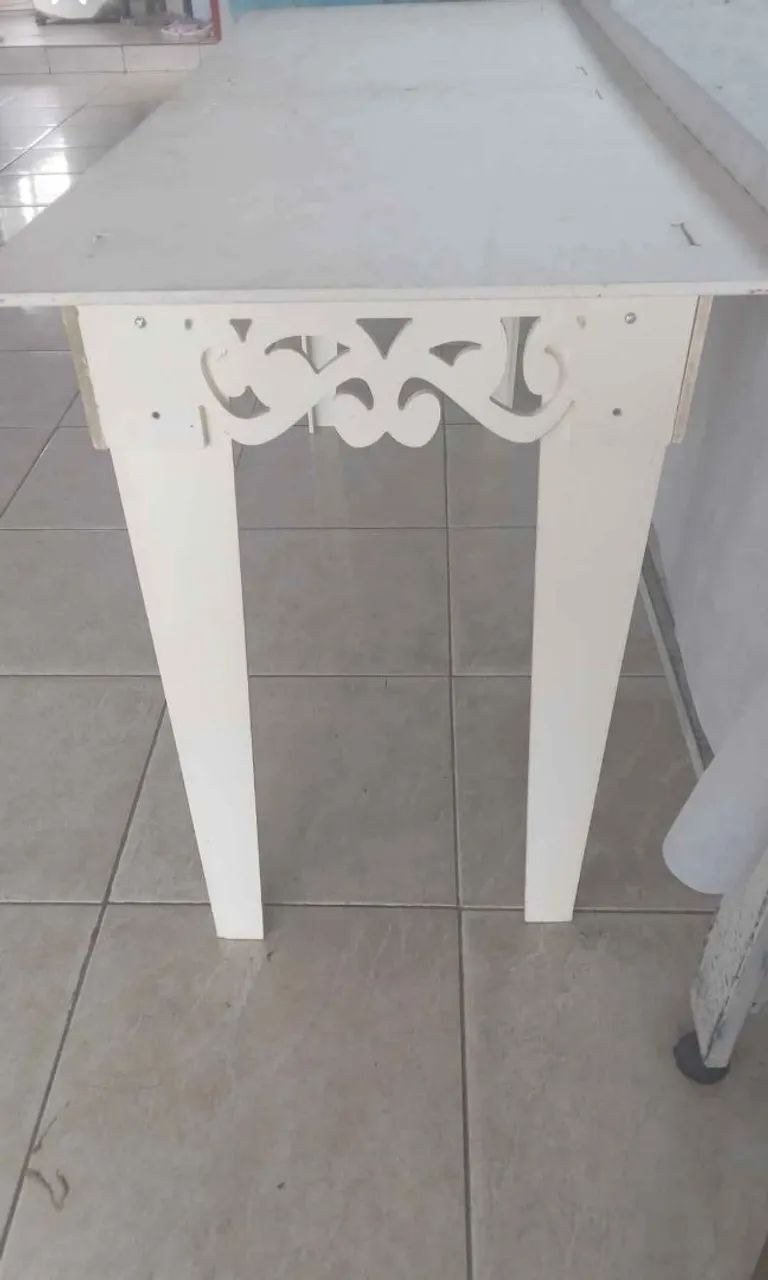 Mesa provençal de madeira desmontável. - Foto 4