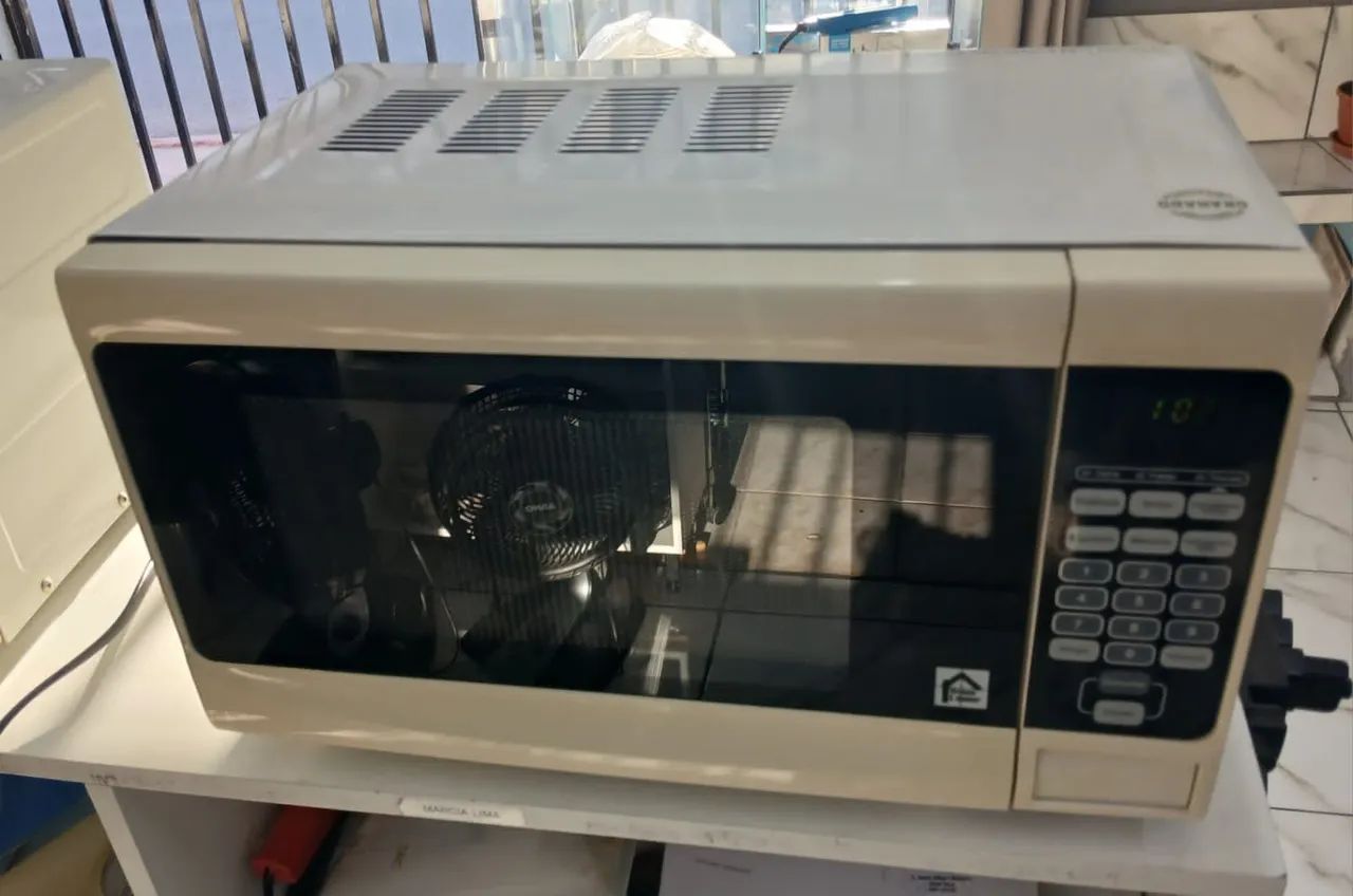 Micro-ondas 20LTS 110V Home Leader - usado com Garantia $349 - Foto 4