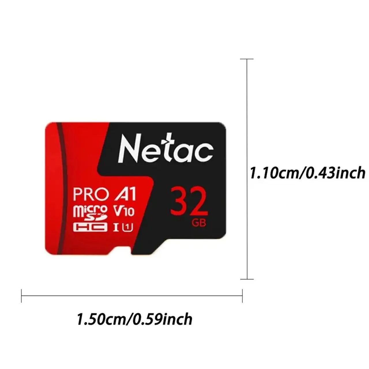 Cartão de Memória Micro SD 32GB Netac PRO A1 V10 Original  - Foto 2