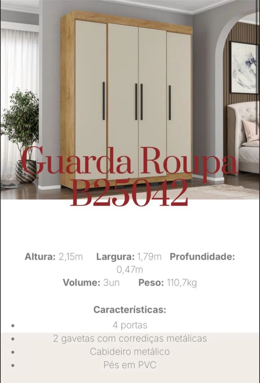 Guarda roupa novo - Foto 2