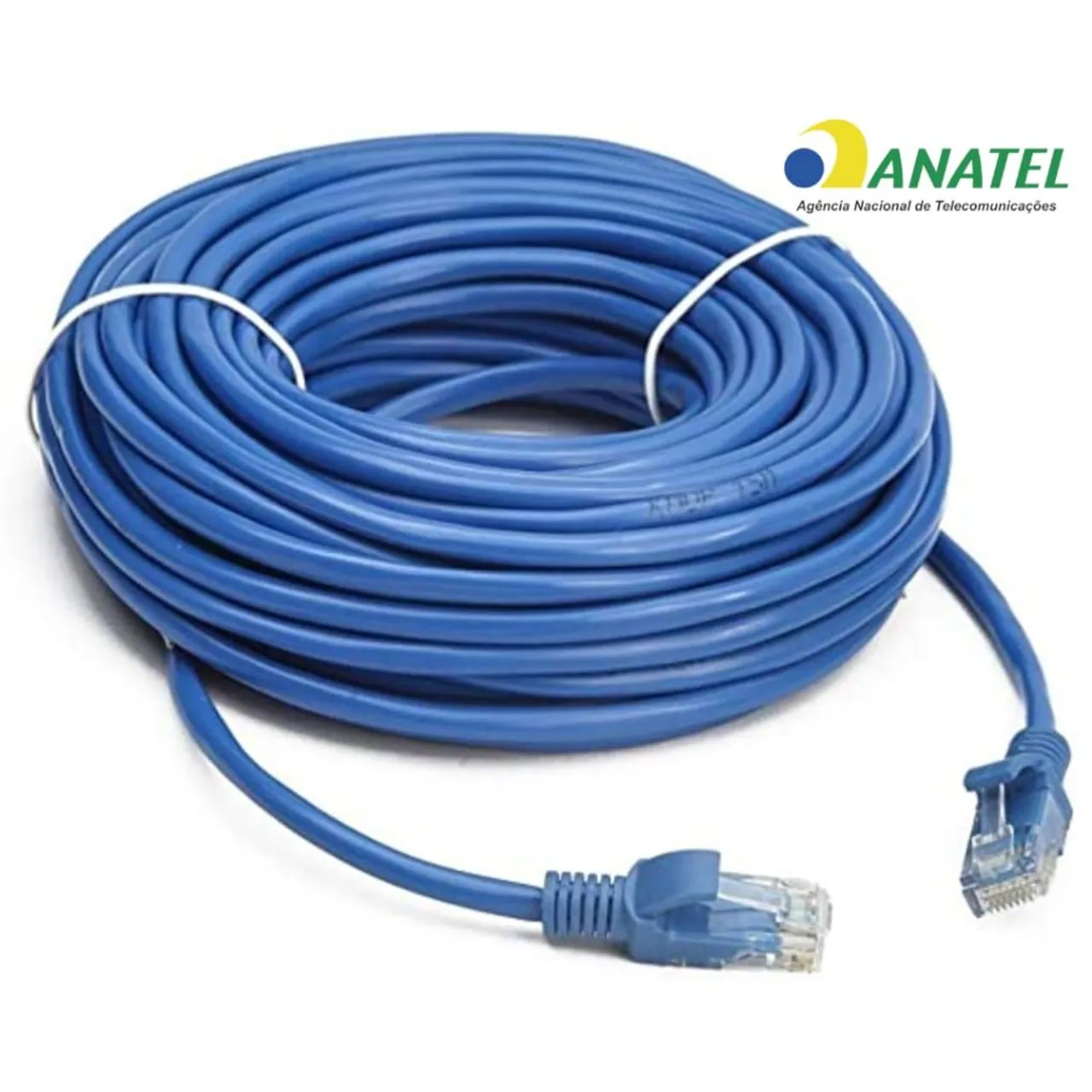 Cabo de rede Rj45 CAT5 10, 20 e 30 metros
