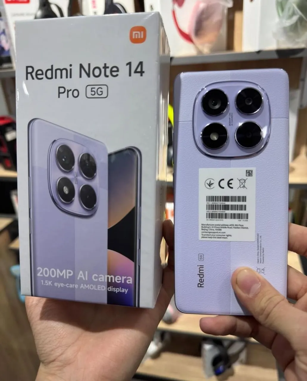 REDMI NOTE 14 PRO 5G 256GB + 8GB RAM LILÁS