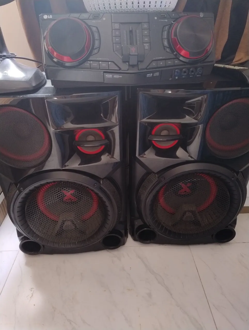 Mini System LG com Potência e Qualidade Sonora