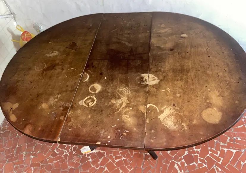 mesa de jantar grande - madeira maciça  - Foto 2